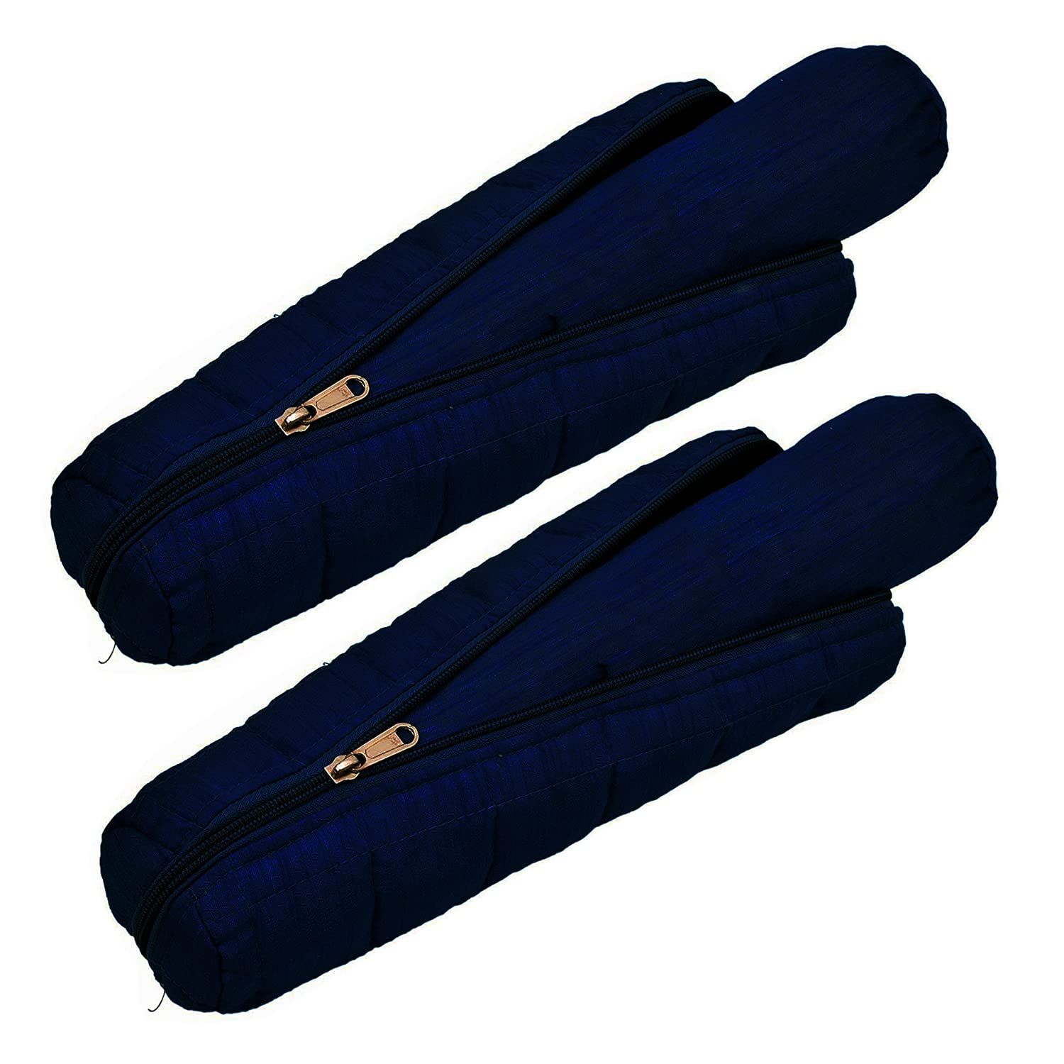 Kuber Industries Bangle Box, Watch Case, Bangle/Watch Organizer, Bracelet Pouch With 1 Roll, Pack of 2 (Navy Blue) (HS39KUBMART023710) (B097ZXH9TH) Amazon Price History, Amazon Price Tracker