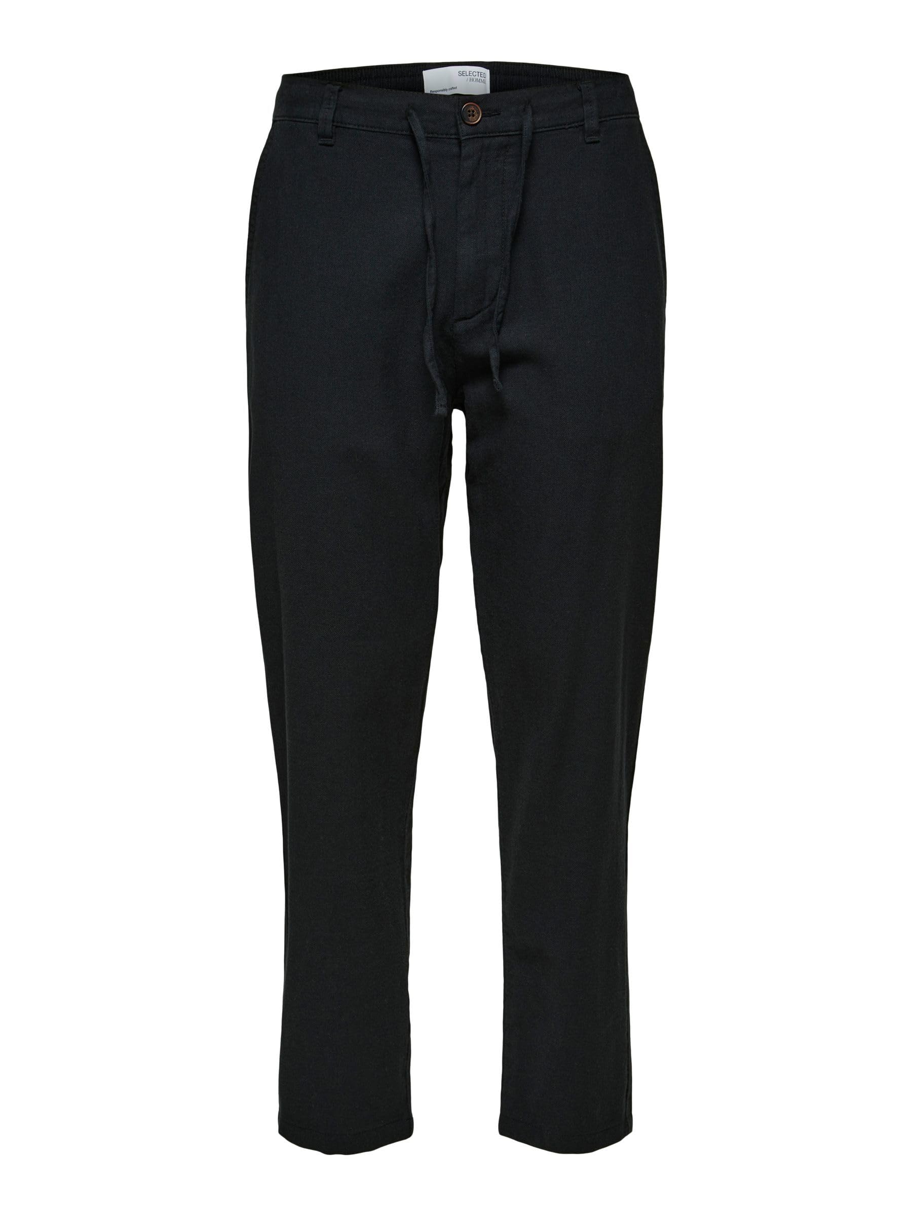 Selected Homme Slh172-slimtape Brody Linen Pant Noos Chinohose