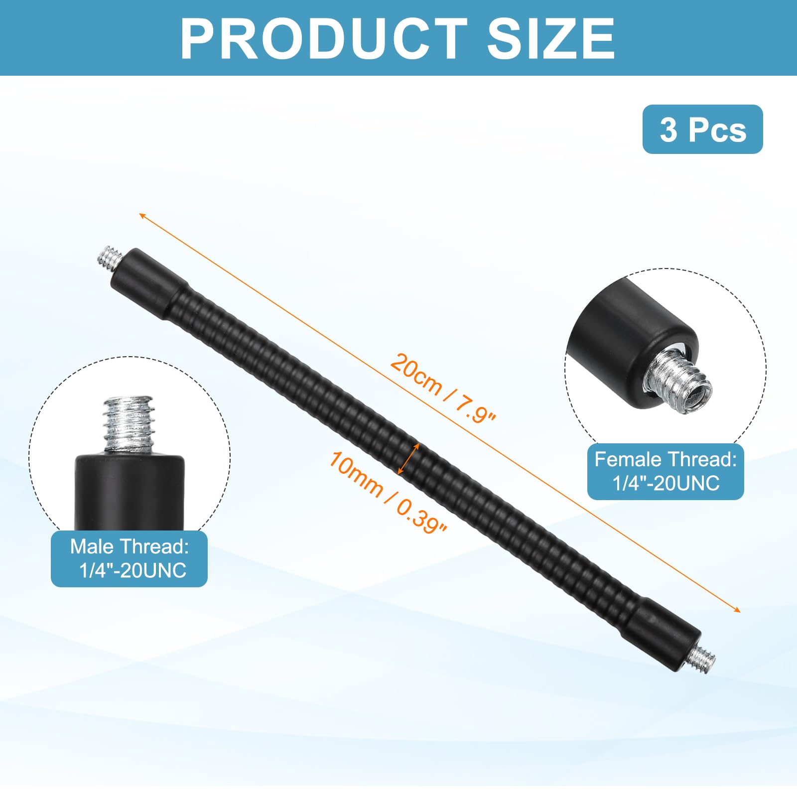 PATIKIL 7.9" Gooseneck - Image 2
