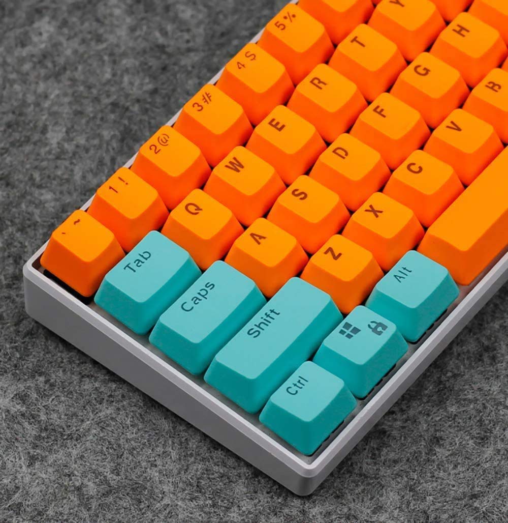 DELFINO 60 Mechanical Gaming Keycaps, Mini Keycaps OEM Profile RGB