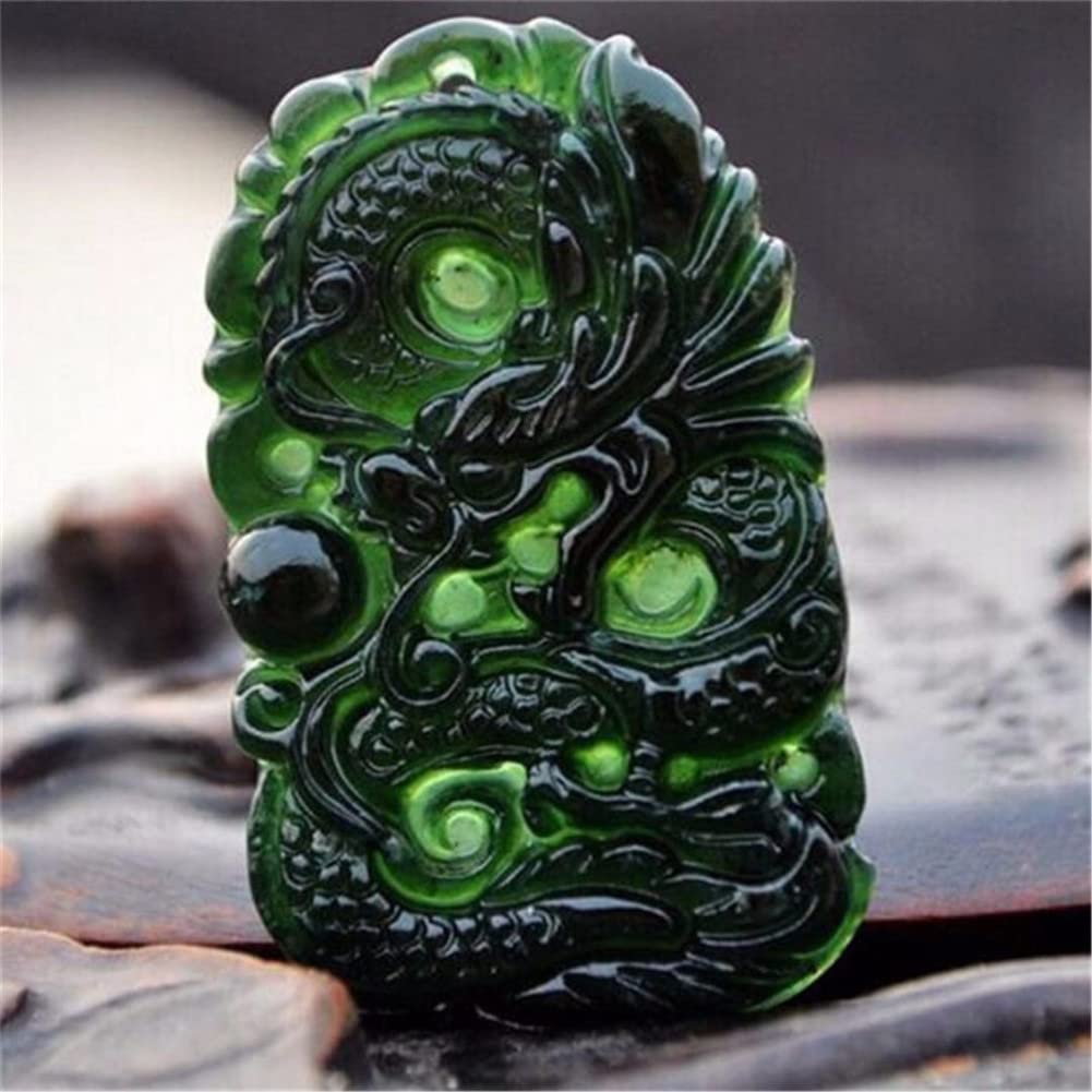 Genericjade Necklace For Men Dragon Necklaces Jade Pendant Womens