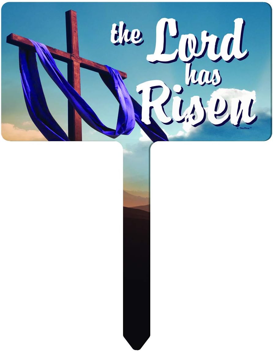 Easter Decorations the Lord has Risen Christian Gifts