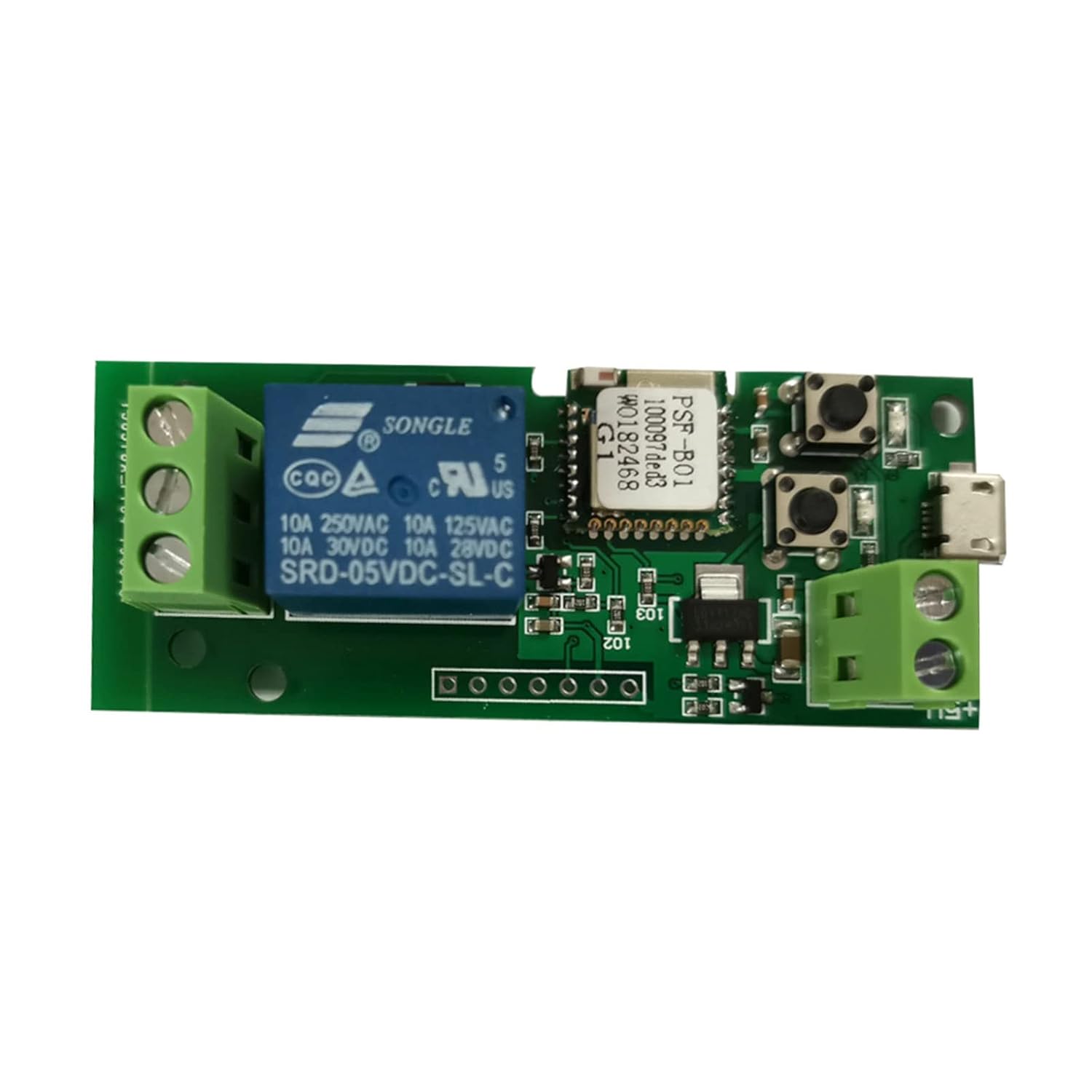 Amazon.co.jp スイッチリレーモジュール, eWeLink USB DC5V Wifi スイッチ ワイヤレス リレー モジュール