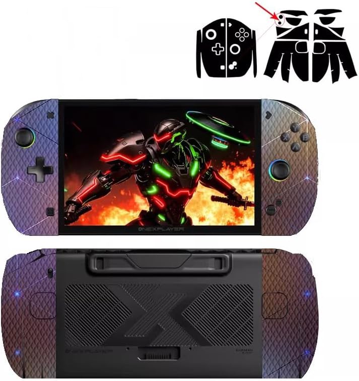 Pre-Cut Anti-Slip Grip Skin Sticker for 2025 OnexPlayer OnexFly Apex MAX 8" MAX+ Handheld Game Console Anti-Sweat Film image 2