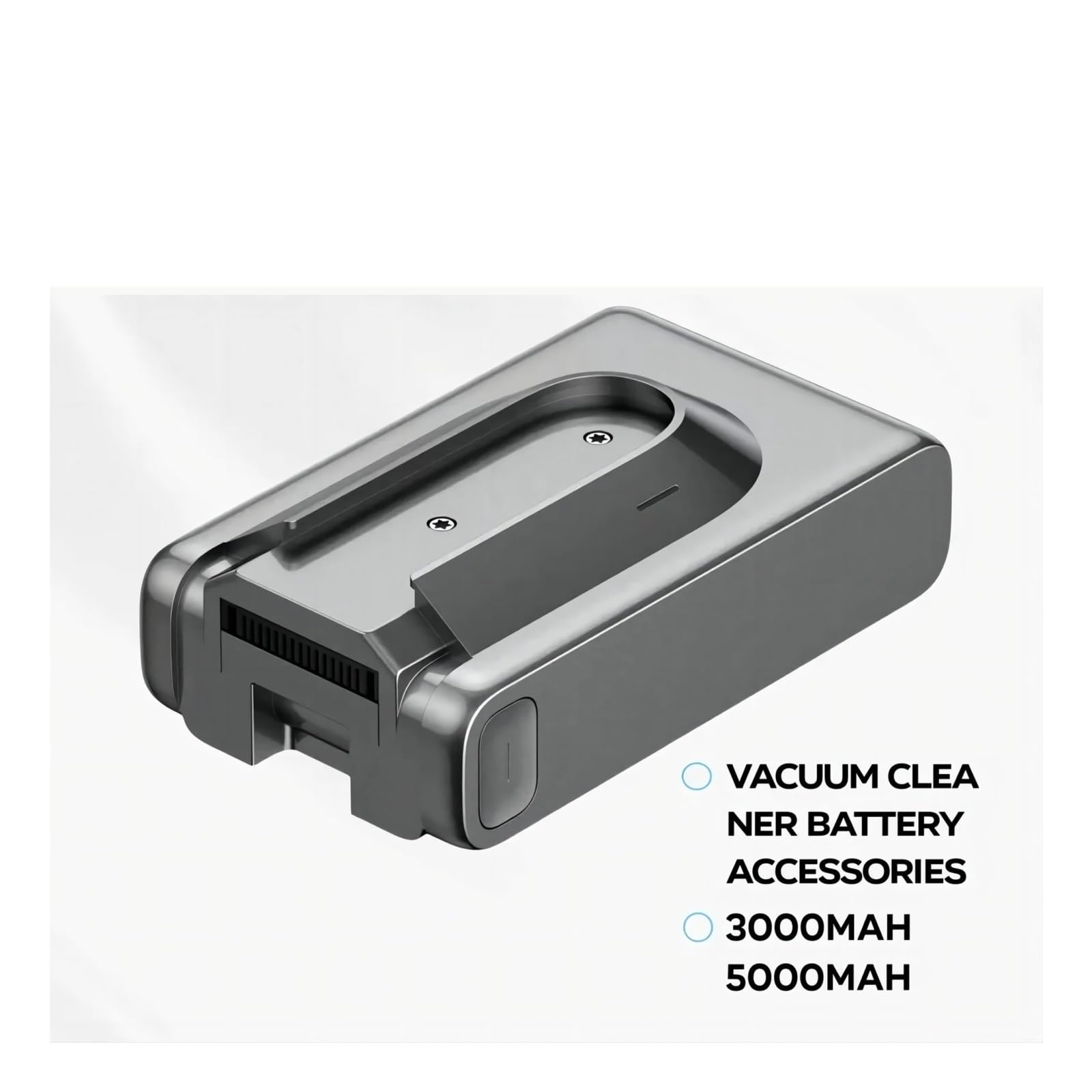 P2033-8S1P-PAA 5000mAh Ersatzakku, Kompatibel for Dreame T30, Kabelloser Staubsauger Wiederaufladbarer Herausnehmbarer Kabelloser Zusatzakku(Gray-3000mah)