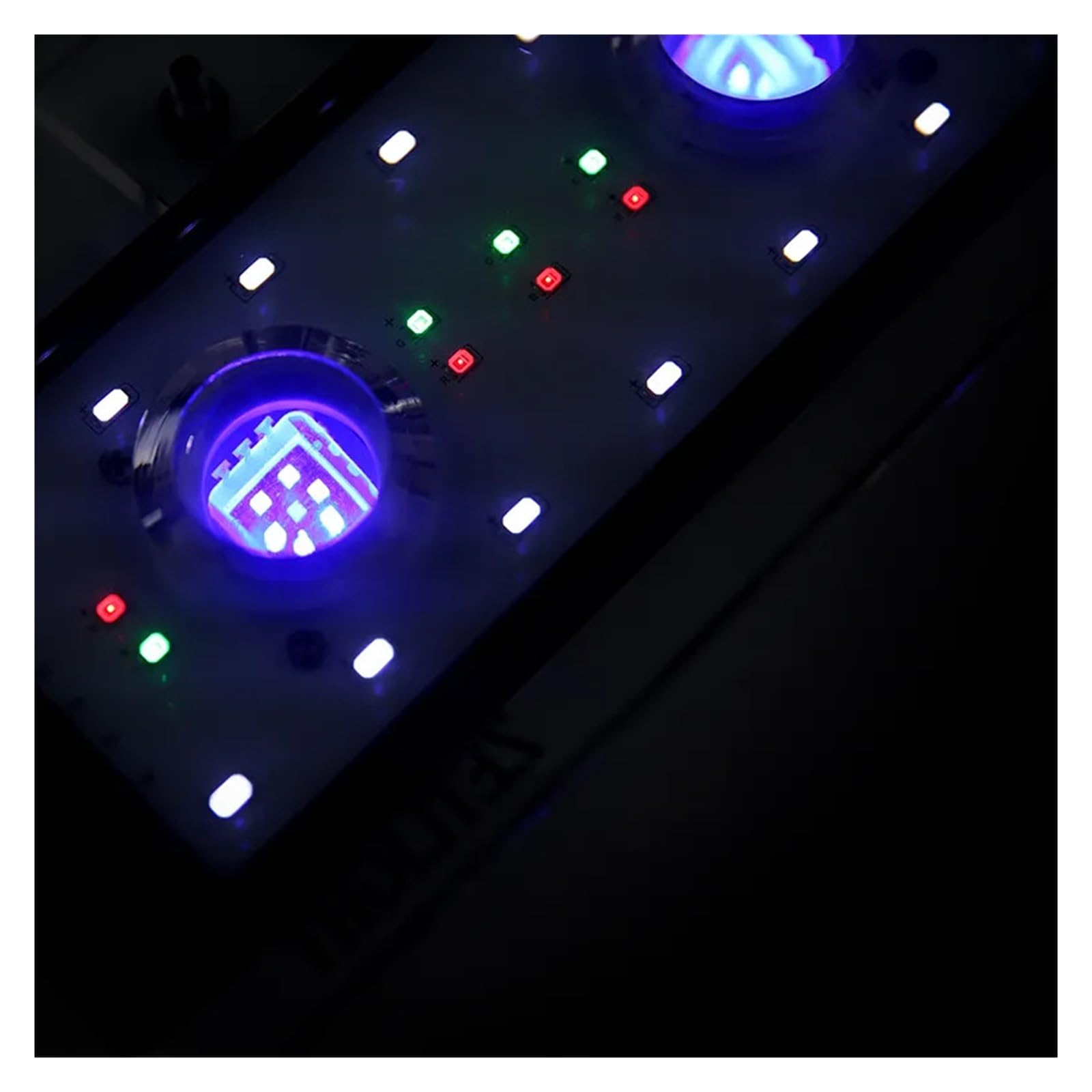 oświetlenie akwarium LED ZA1201AI Full Spectrum lampa koralowa z wodą morską przez APP lampka kontrolna do raf akwariowych ze słoną wodą, zbiorniki koralowe do akwarium roślinnego