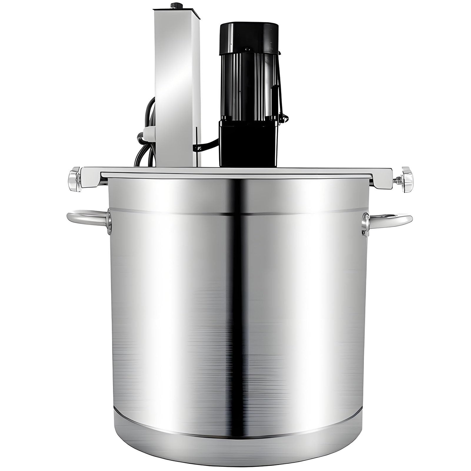 SHENGSHIYU Electric Jam Mixer,20L/25L/40L/60L/85L,Adjustable Speed,Self Stirring Pot Commercial for Cooking Ketchup,Salad Dressing,Jam,Meat Sauce,Mixed Seasoning Sauces,Capacity 40L