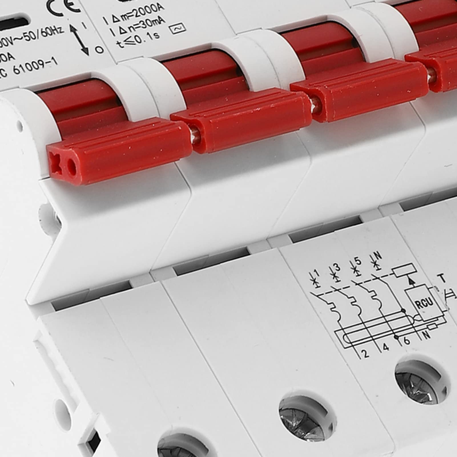 Disyuntor Inteligente, Disyuntor de Control Remoto AC400V 63A WiFi para Bomba de Agua