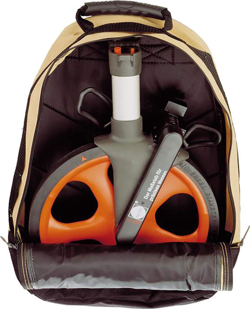 Nedo 703 115 Ruota di misurazione leggera Deluxe e zaino da trekking
