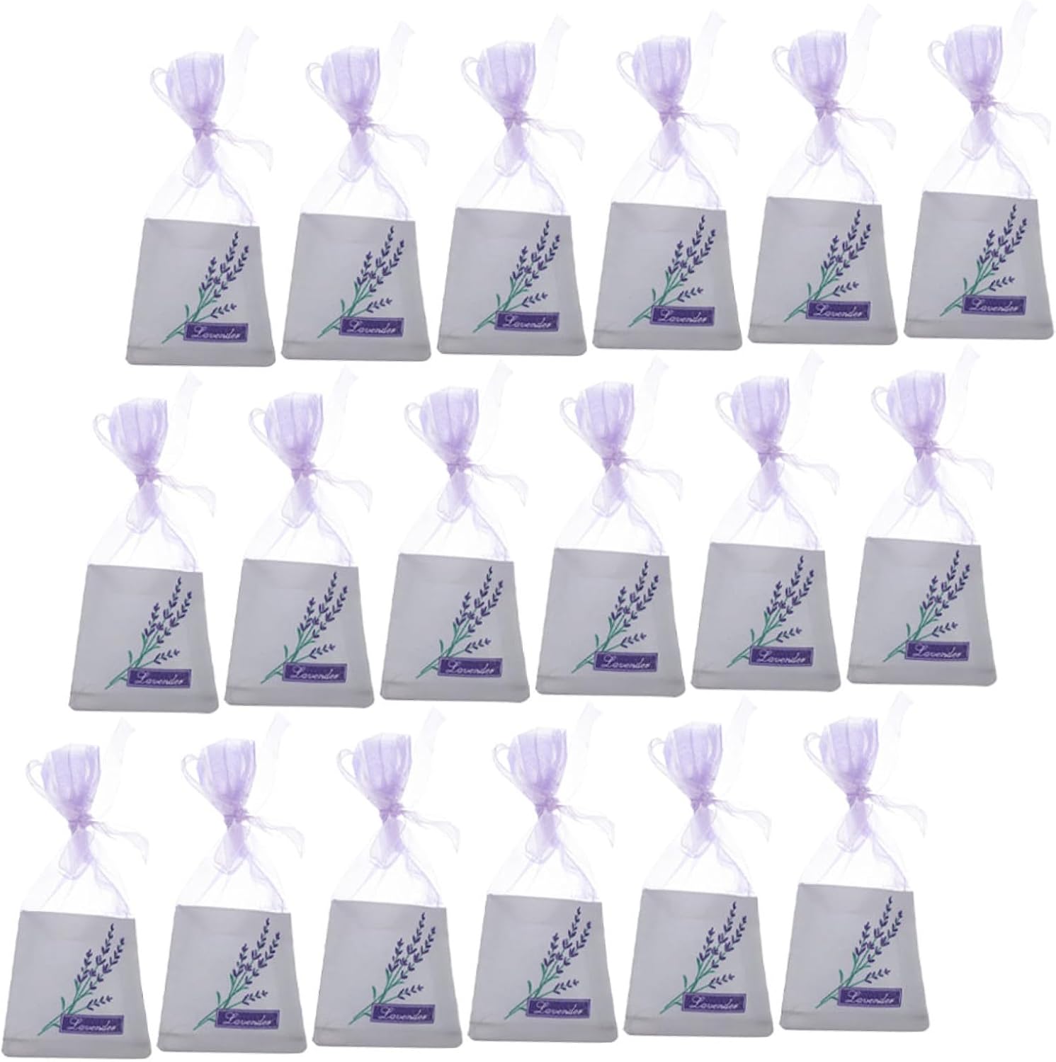 50pcs Empty Sachet Bags Drawstring Scent Pouches for Spice Lavender Home Fragrance Decorative Pouches