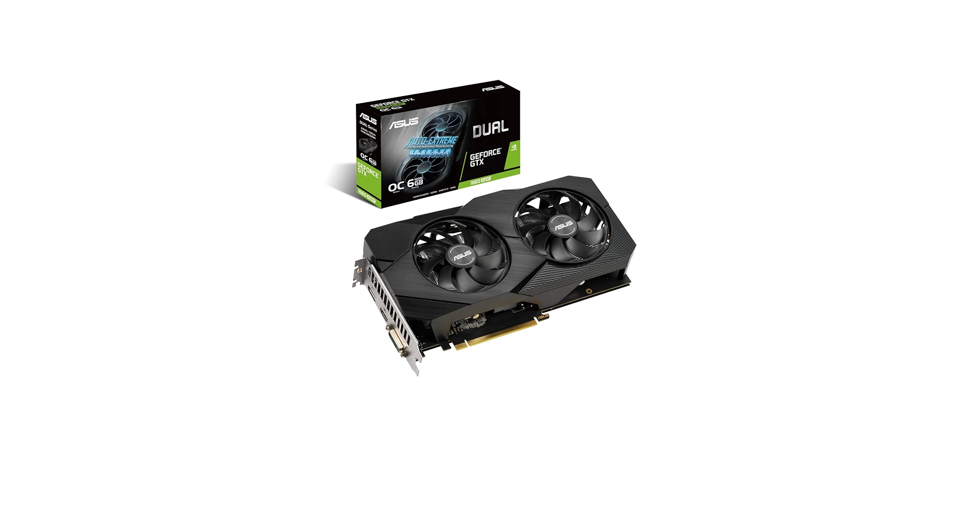 Amazon.com: ASUS Dual Nvidia GeForce GTX 1660 Super 6GB EVO OC