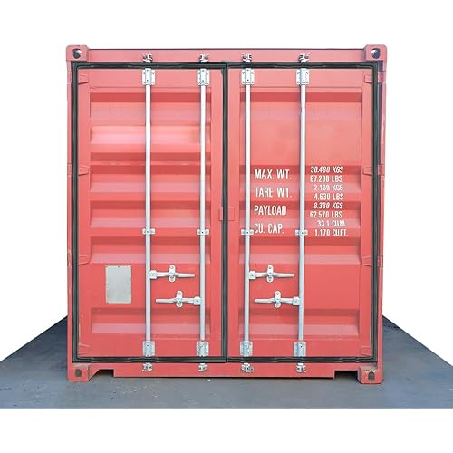 Mytee Products Shipping Container Door Gaskets - 2Pc Complete Door Seal Gasket Set - Container Rubber Door Sealer (3 - Sided Left Hand Side & 4 Sided 8 ft 6”) - Shipping Container Gasket