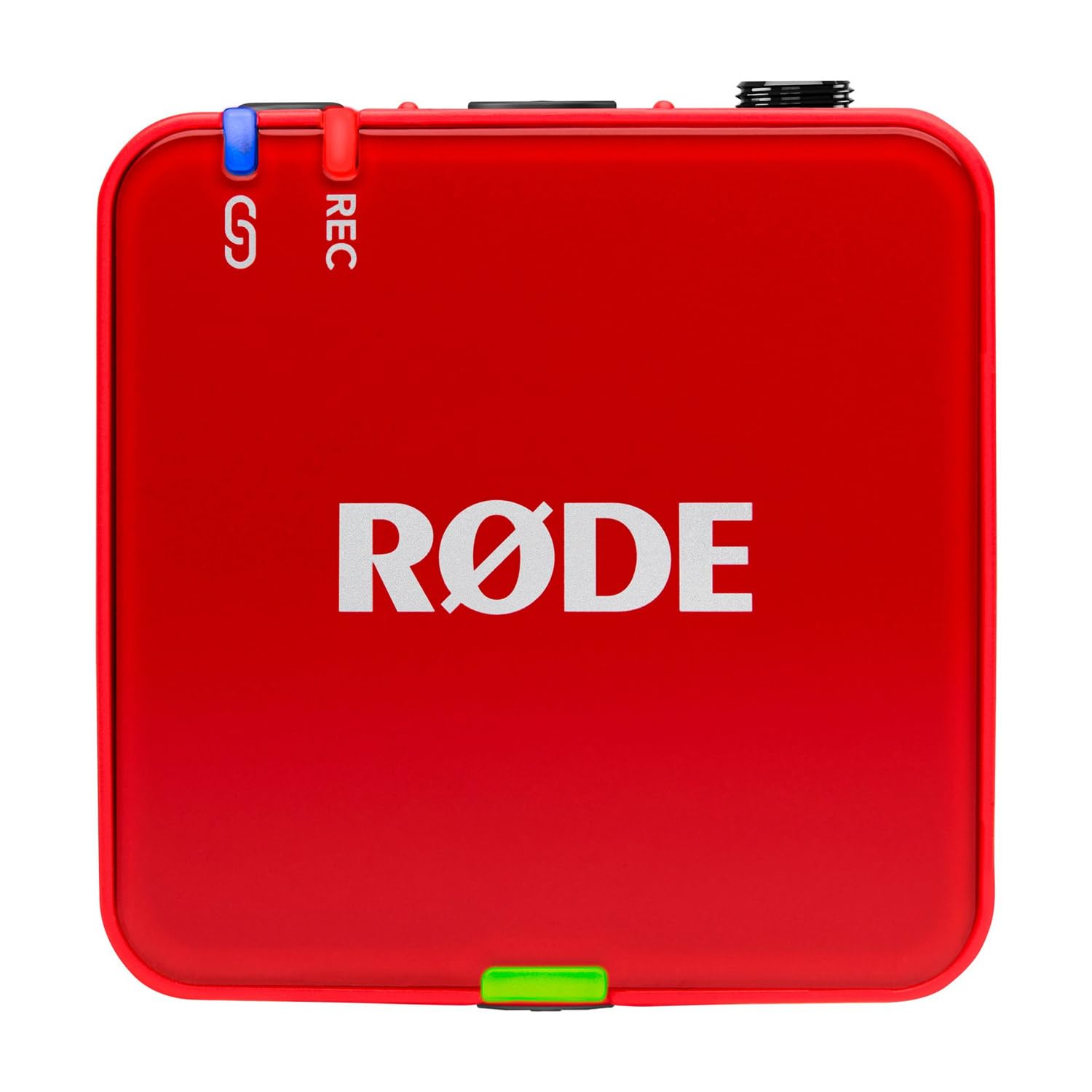 Rode Wireless GO Gen 3 Drahtloses 2-Kanal Mikrofon-Funksystem Rot mit 2X Interview GO Handadapter und 2X keepdrum Fell-Windschutz