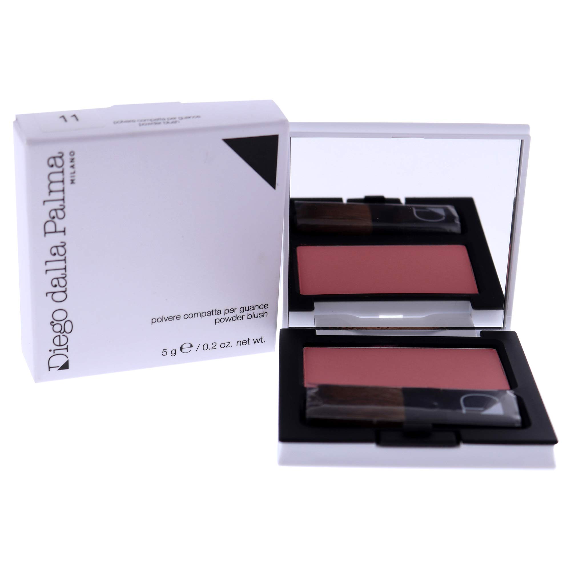Diego Dalla Palma Powder Blush - 11 Mat Pink Tint For Women 0.2 oz Blush