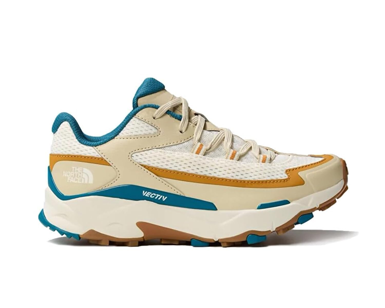 The North Face Vectiv Taraval Trail Running Shoe Gravel/White Dune 3.5