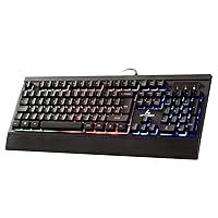LYCANDER Tastiera Gaming spagnola, con cavo USB (1.8m)