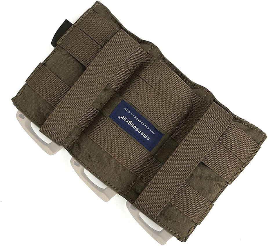 emersongear Triple M4 Pouch,Tactical Mag Pouch Molle for Vest Belt,5.56/7.62 Available