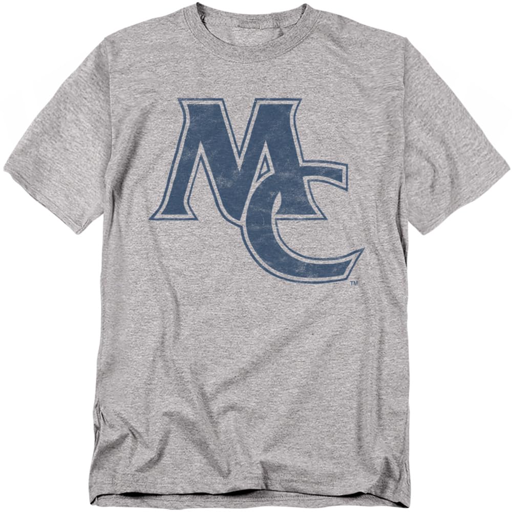 LOGOVISION Official Collegiate Distressed Primary Logo Adult T-Shirt Collection — view 93