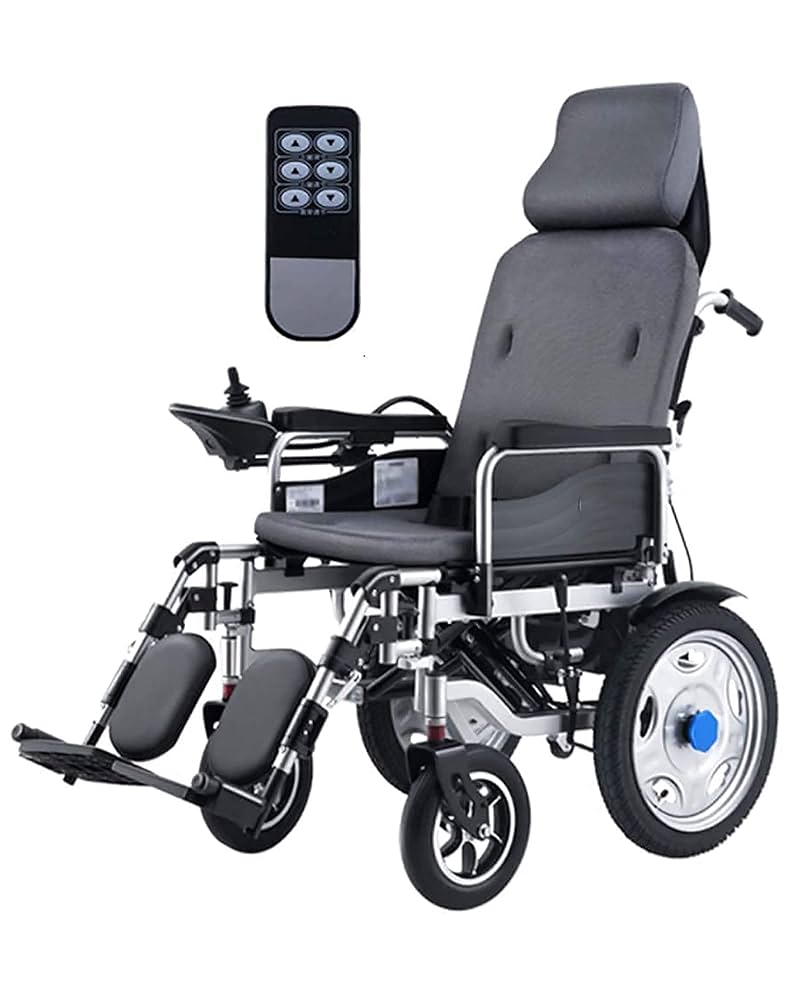 黒の折り畳み電動車椅子 取説付き 動作確認済み Amazon.co.jp: リモコン付き高級電動車椅子折りたたみ式