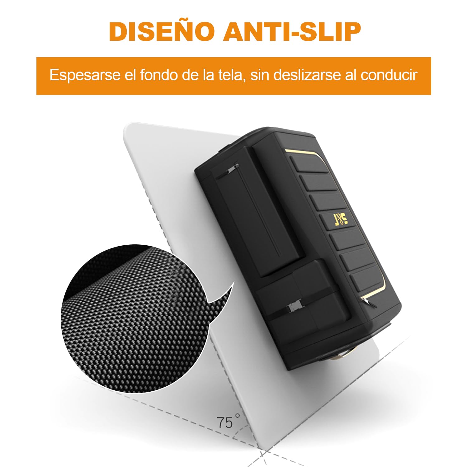 Ergocar - Organizador de maletero de coche, bolsas para maletero de coche, Oxford, 3 veces, tamaño plegable, gran capacidad, organizadores para auto/SUV/camión (negro, 70 l con bolsillos laterales)