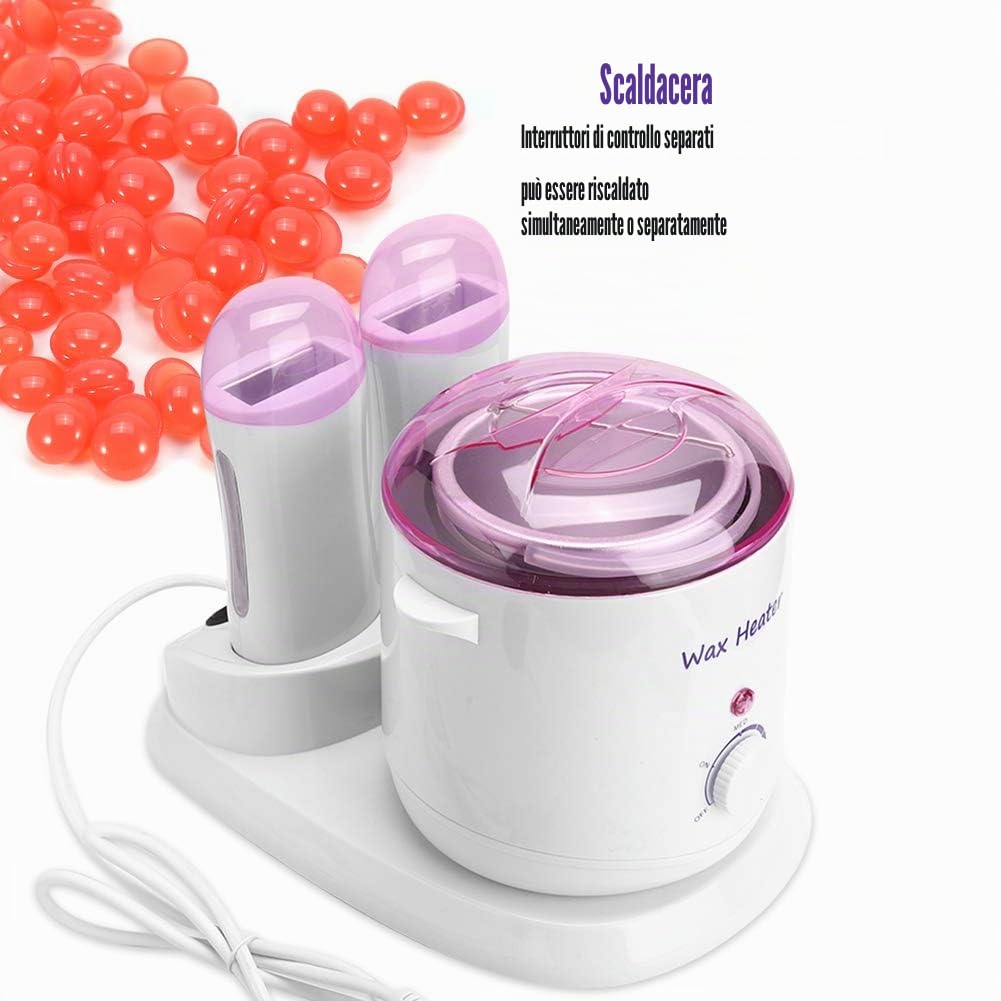 Scaldacera regolabile, interruttori di controllo separati 180 W per salone di bellezza (Europaan Standard 220 V)