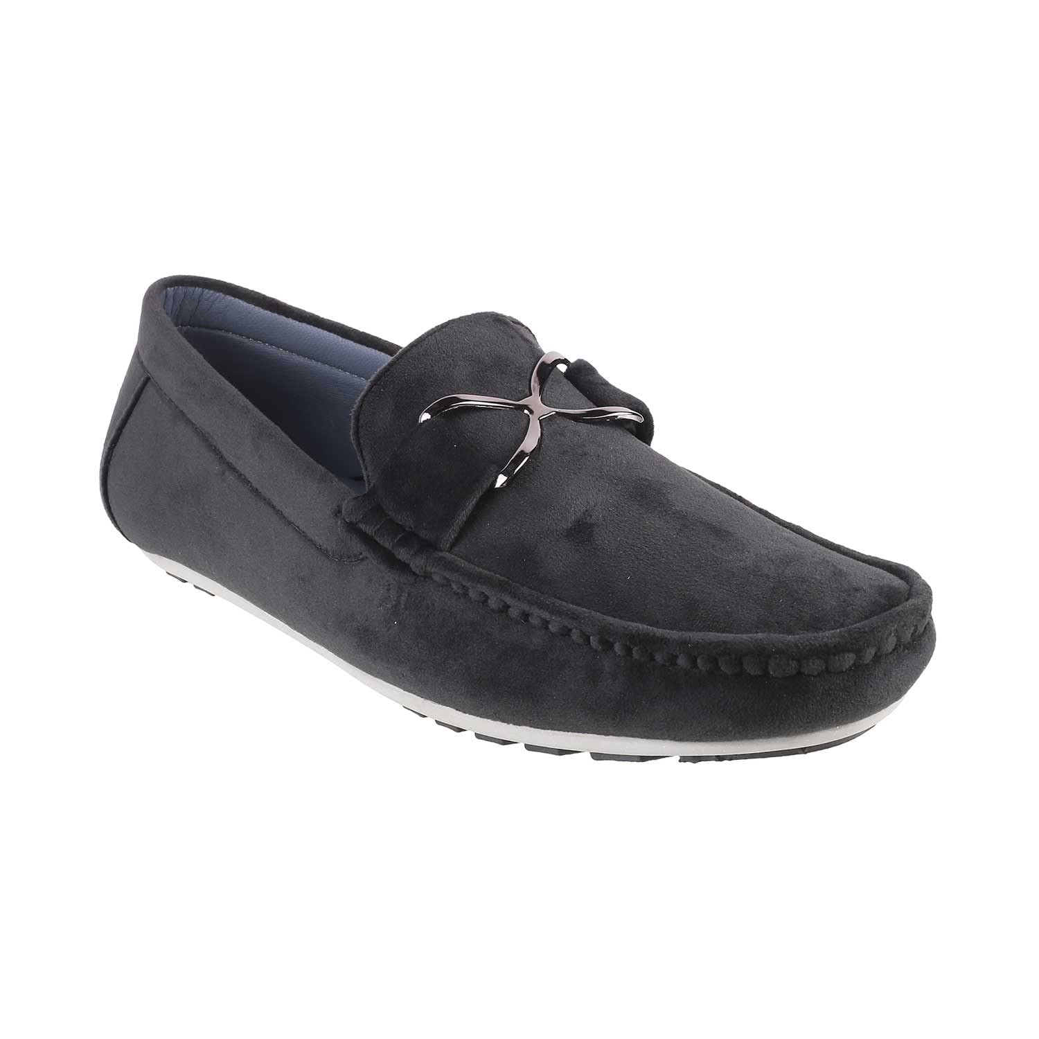 Mochi Mens Suede Black Loafers (Size (5 UK (39 EU)) (B09SHX4FHS) Amazon Price History, Amazon Price Tracker