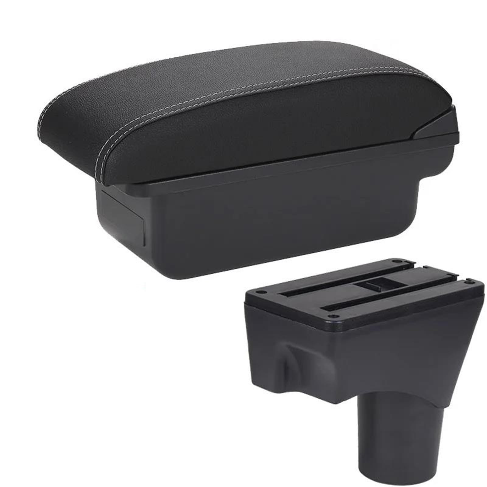 Hjkdsz Type C For Nissan For Sunny For March For Micra K13 2010-2022 Car Centre Console Armrest Replacement Interior Accessories(Type C)