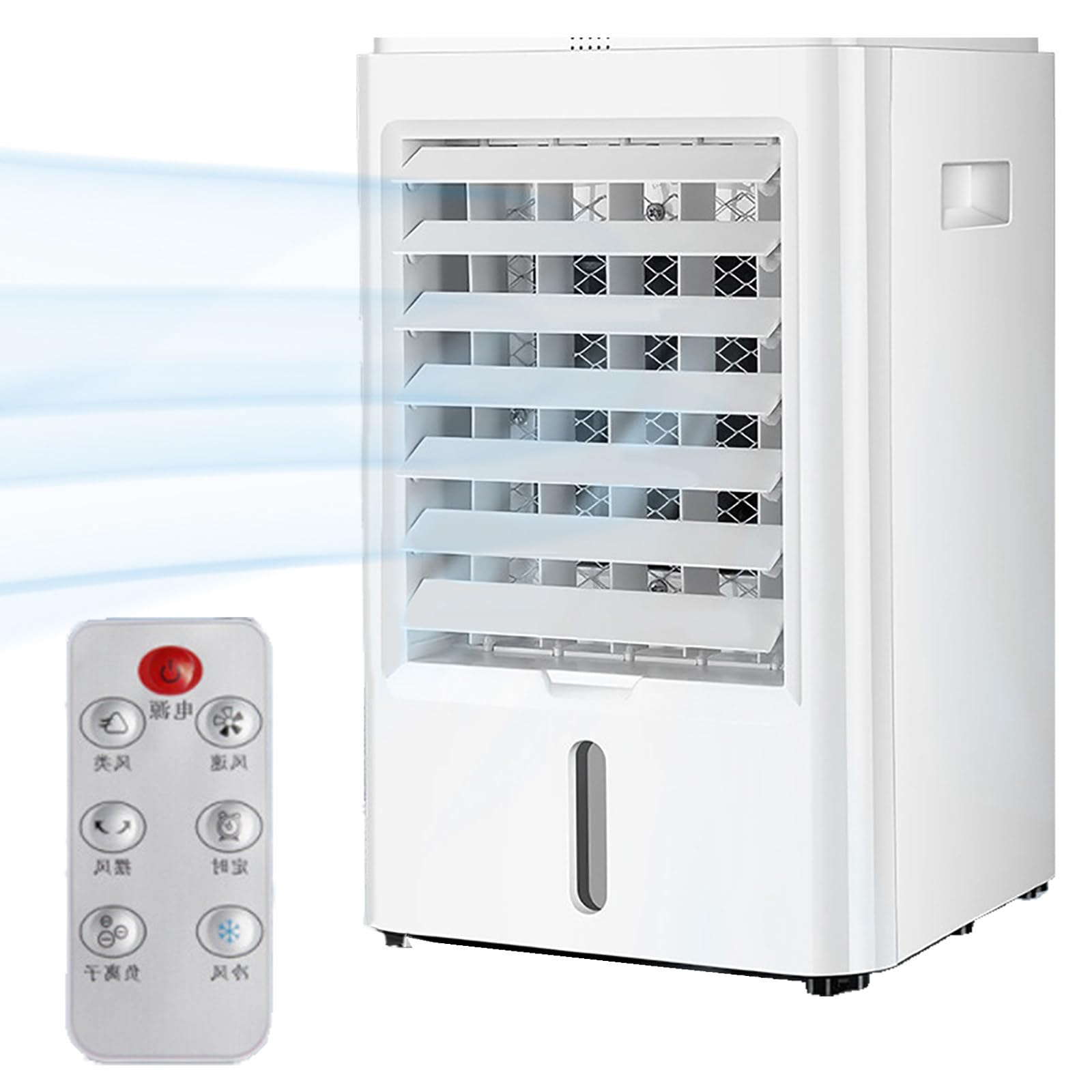 Aires Acondicionados PortáTiles, Mini Aire Acondicionado Personal con 3 Velocidades, Enfriador de Aire Evaporativo, para HabitacióN, Tienda de CampañA, Dormitorio, Auto, Autocaravana,24V