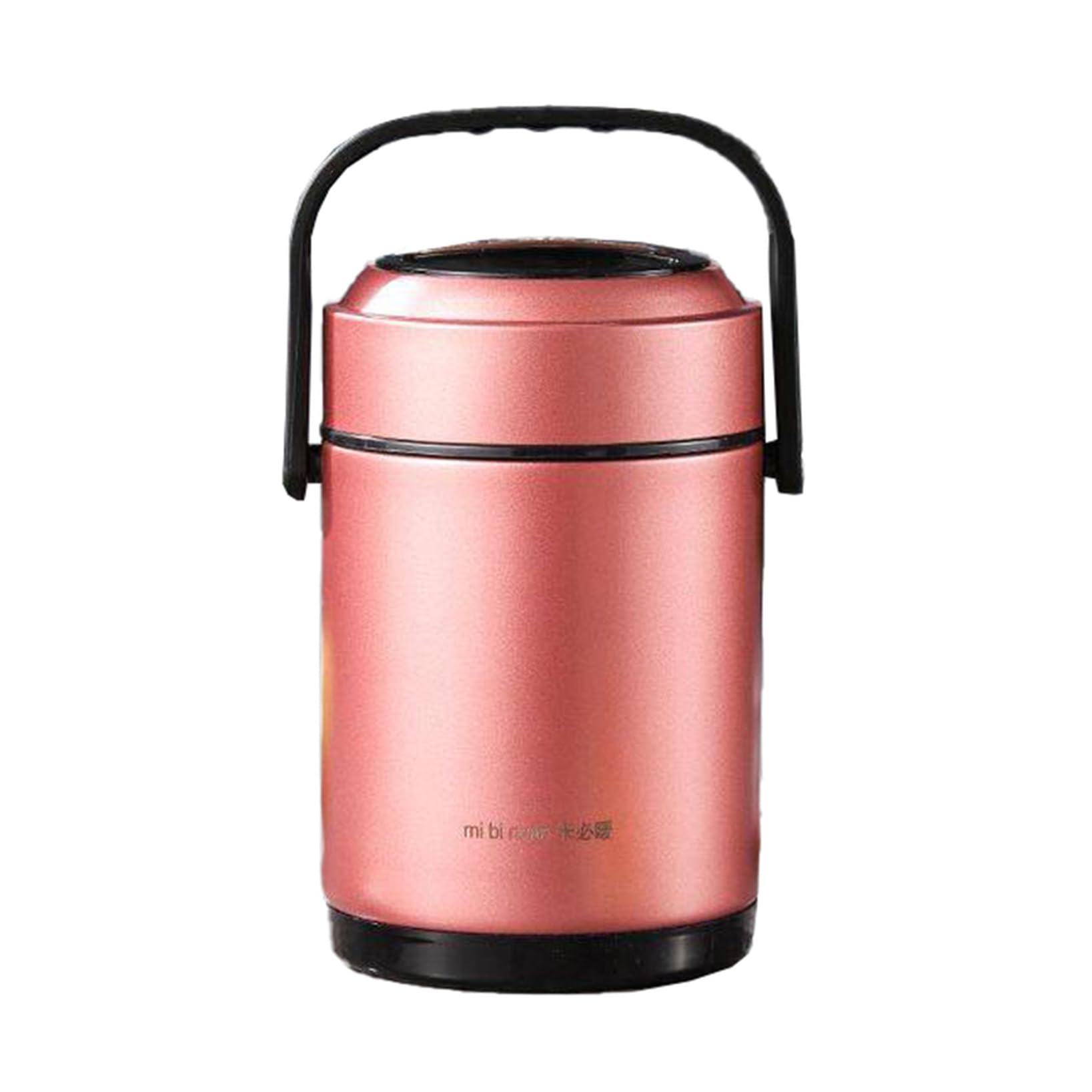 Amazon｜ステンレスランチジャー 保温 3段弁当箱 ポーチ付き バッグ付