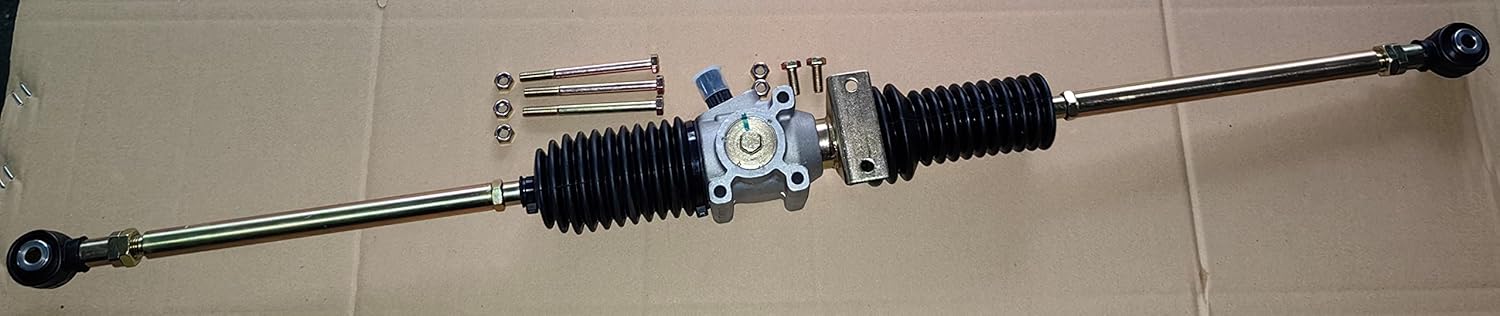 Steering Rack & Pinion Gear Box Assembly 1824147 with Tie Rod Ends 7061189 for 2015 Polaris Ranger 570 & Crew, EV, ETX