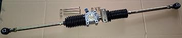 Upgraded Steering Rack and Pinion Gear Box 17Teeth Assembly with Tie Rod Ends 7061138 for 2014 Polaris Ranger 570 & Crew, 800 Midsize utvs replace 1824077