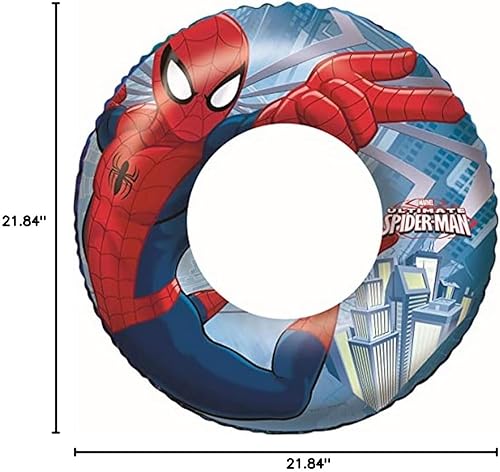 Miniatura 11 de Bestway 1098003XXX21 6942138919585 Spider-Man - Anillo de natación de 22 pulgadas, 22 pulgadas