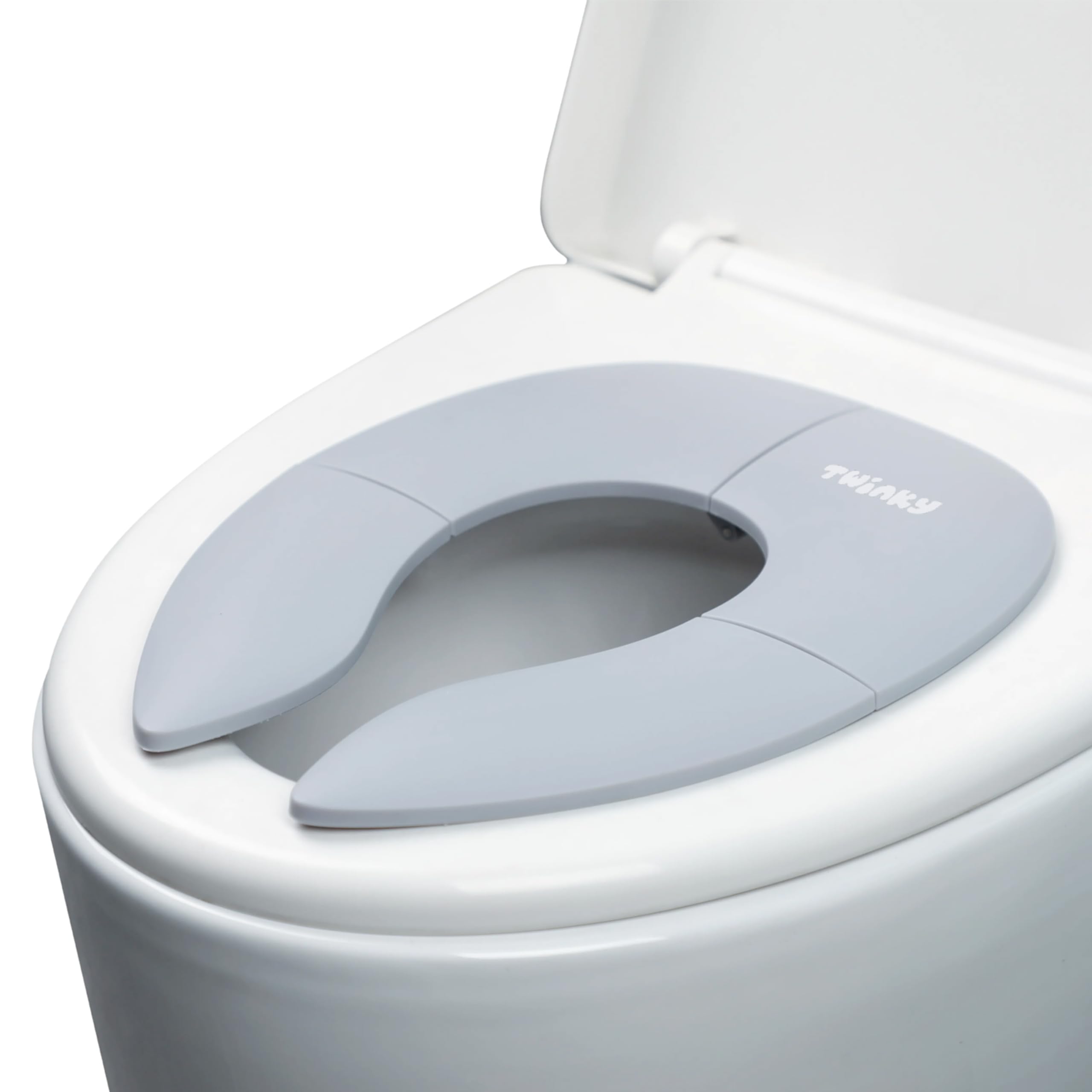 Twinky® Mini Potty – 2-in-1 Baby WC Reduzierer & Toilettentrainer – Faltbarer Toilettensitz – Toilettensitz Reduzierer – Kinder WC Brille