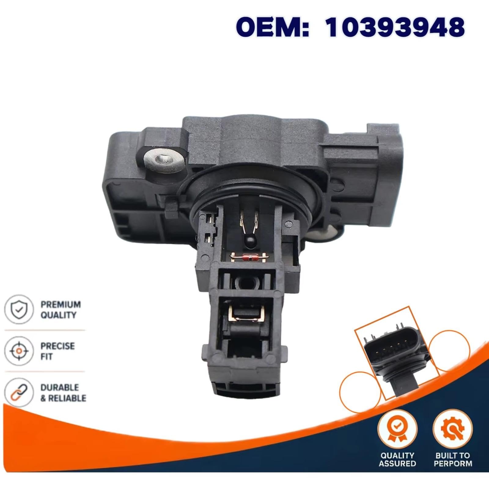 Capteur Débit D'air Massique Crg Pour Chevy Pour Avalanche Pour Silverado 1500 2009-2013 Pour 2500 HD 2009-2015 10393948 Auto