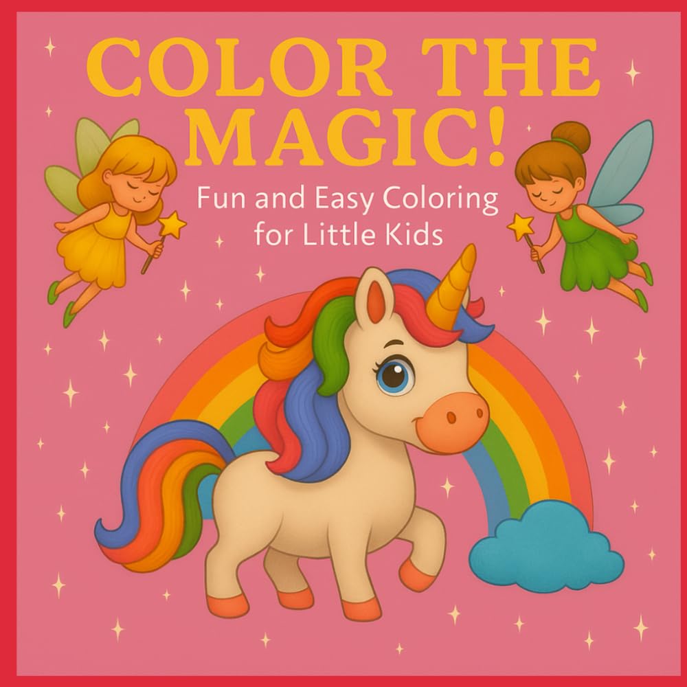 COLOR THE MAGIC!: Fun and Easy Coloring for Little Kids