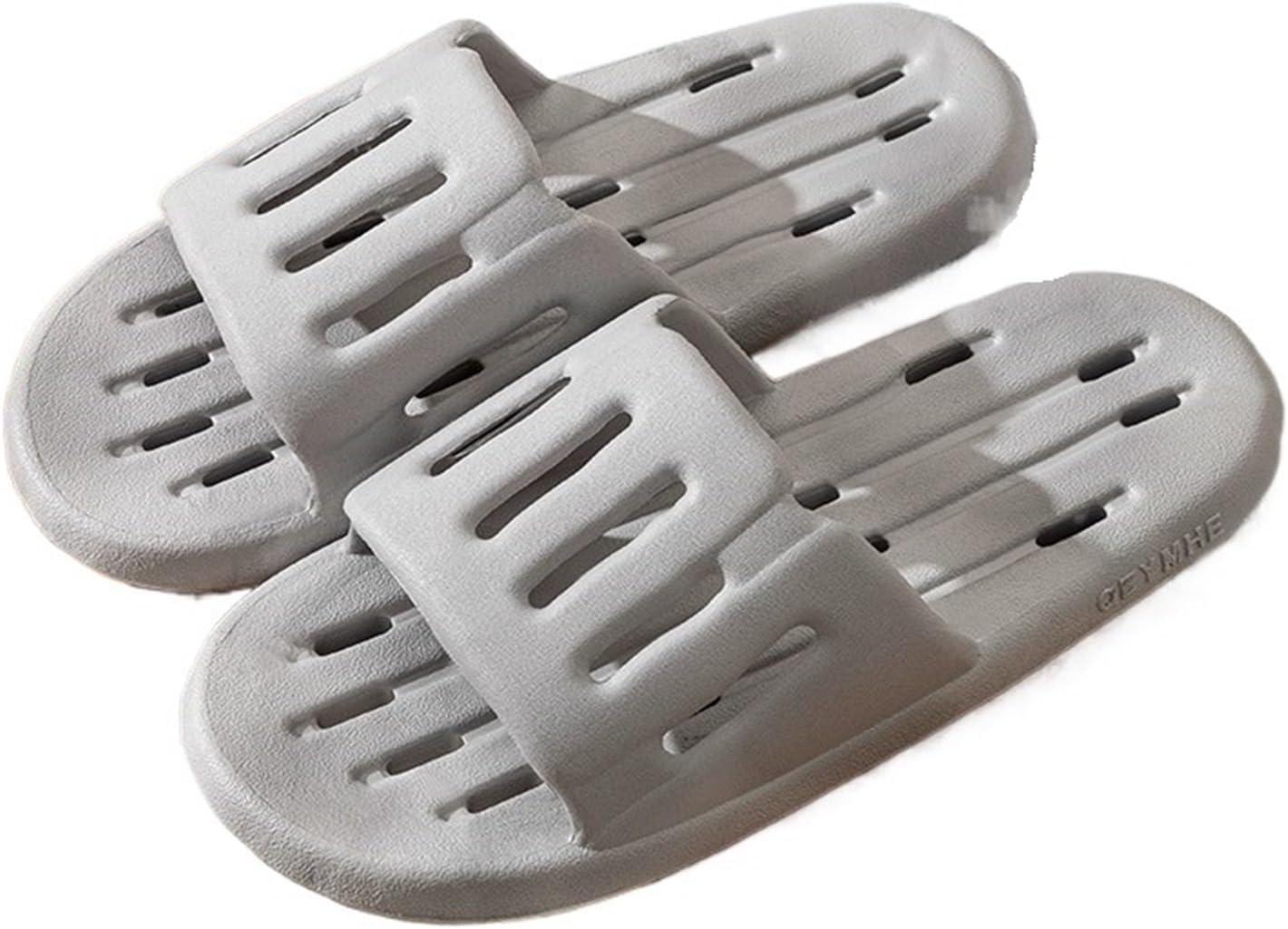 Shower Slippers Shower Shoes for Men and Women with Holes, Quick Drying
