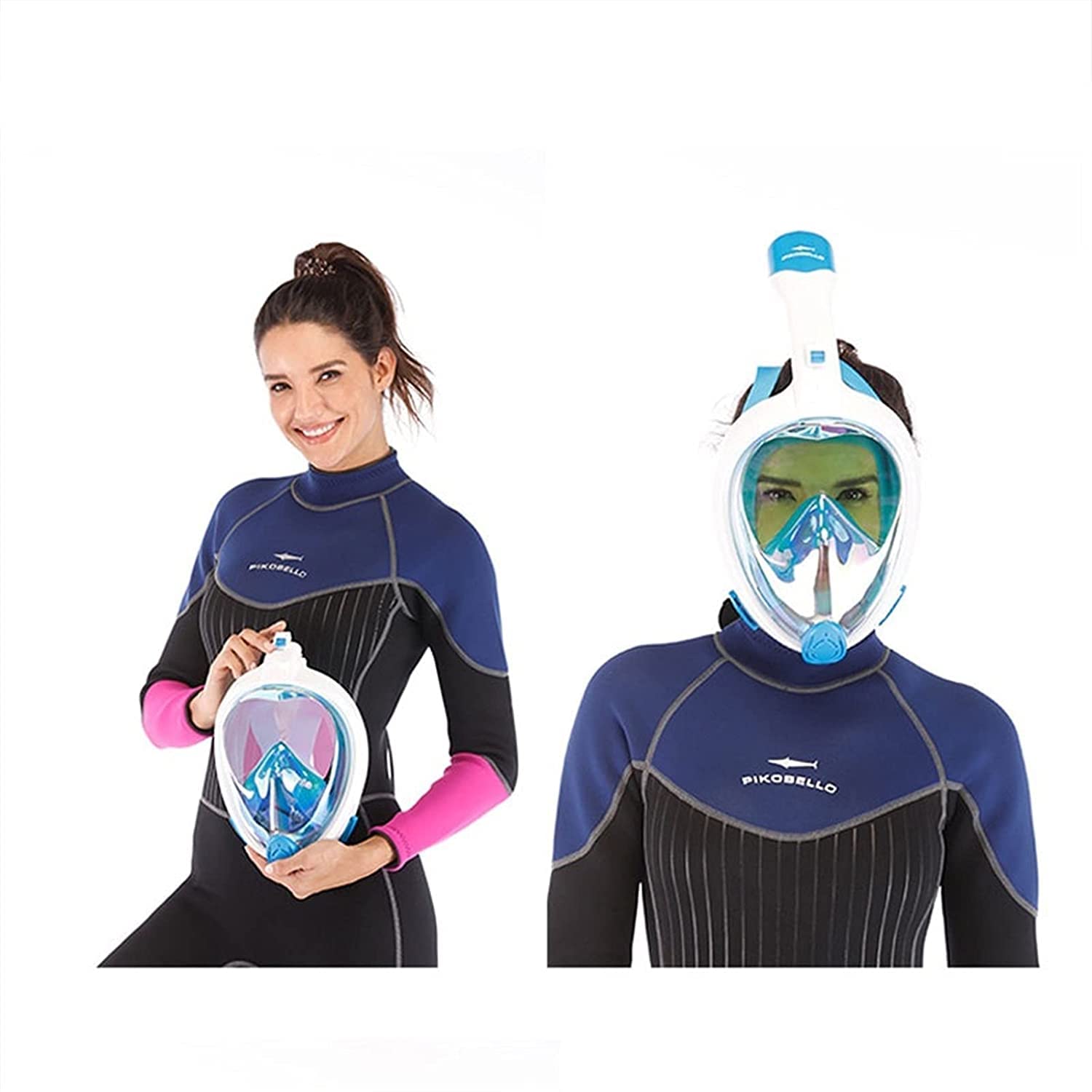 Snorkeling 180 Degrés Masque De Plongée Plein Visage 180
