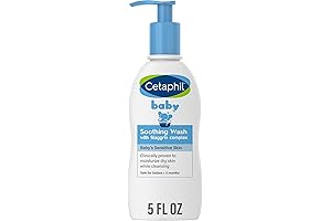 Cetaphil Baby Soothing Body Wash: A Gentle Embrace for Sensitive Skin