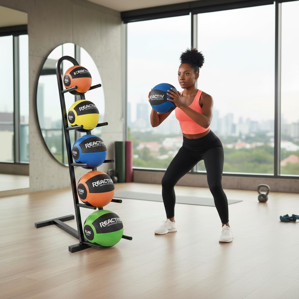 Vertical Medicine Ball Rack