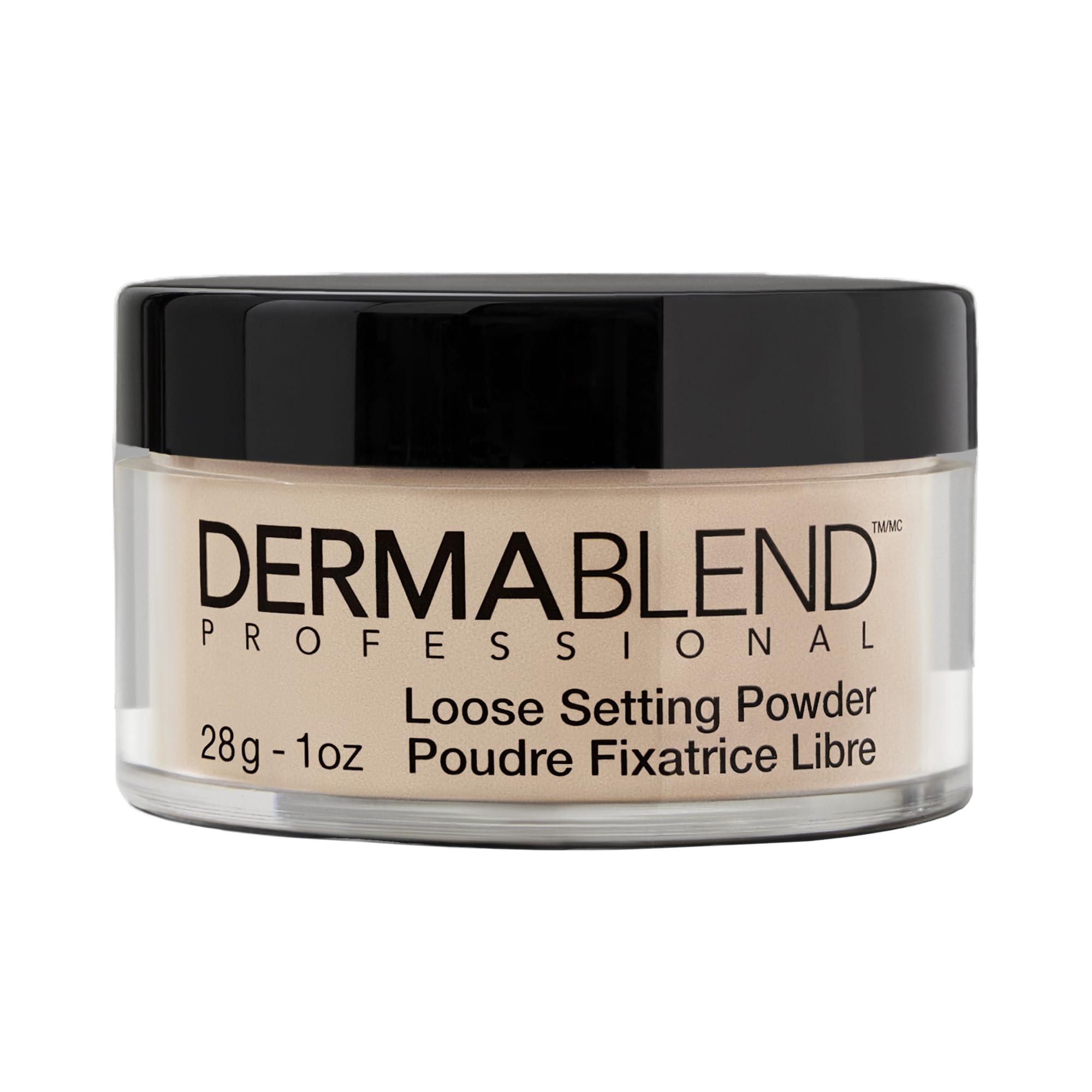 Dermablend Loose Setting Powder, Cool Beige Face Powder Makeup for Light, Medium and Tan Skin Tones, Mattifying Finish and Shine Control, 1oz