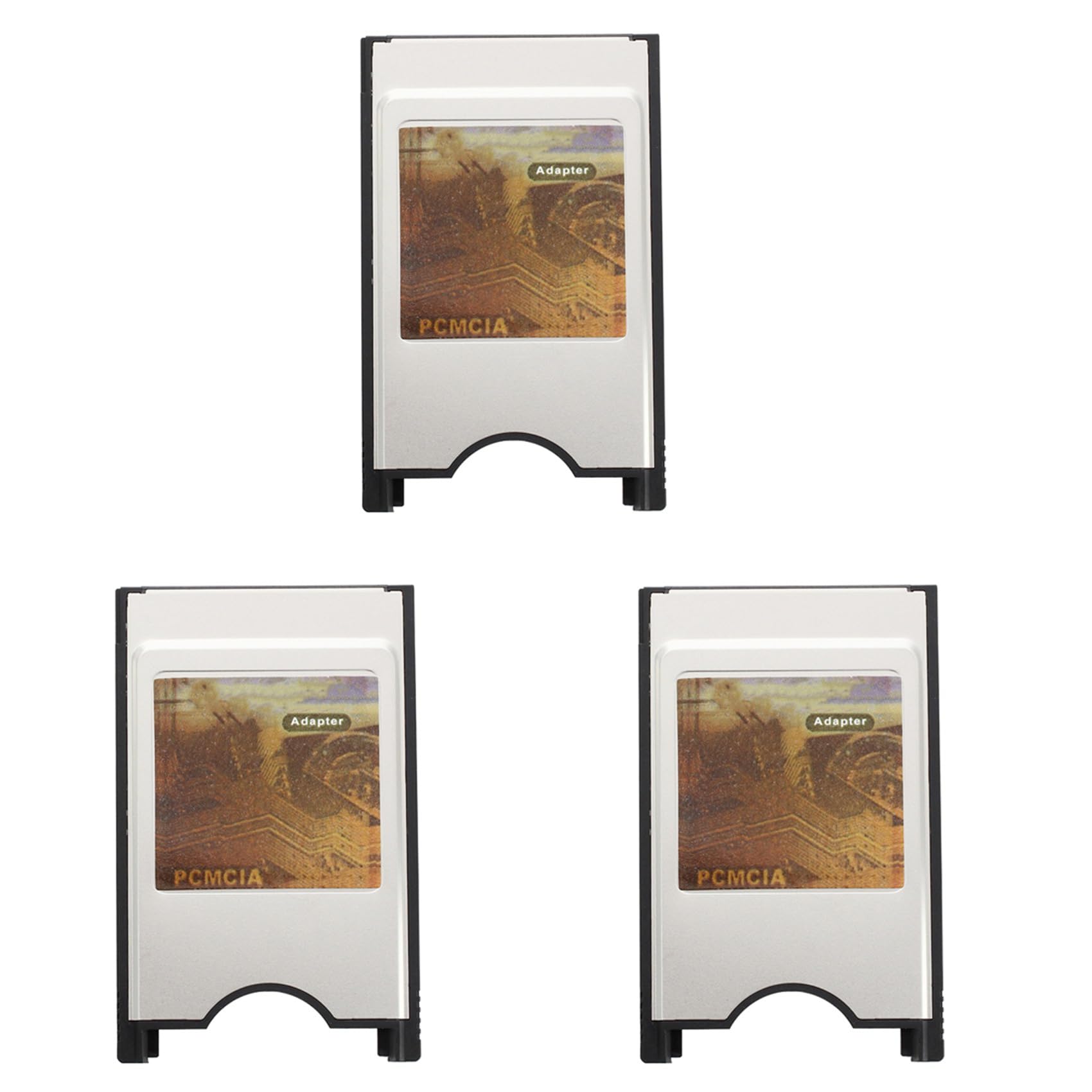 3X Carte Adaptateur Compact Flash PCMCIA X Notebook
