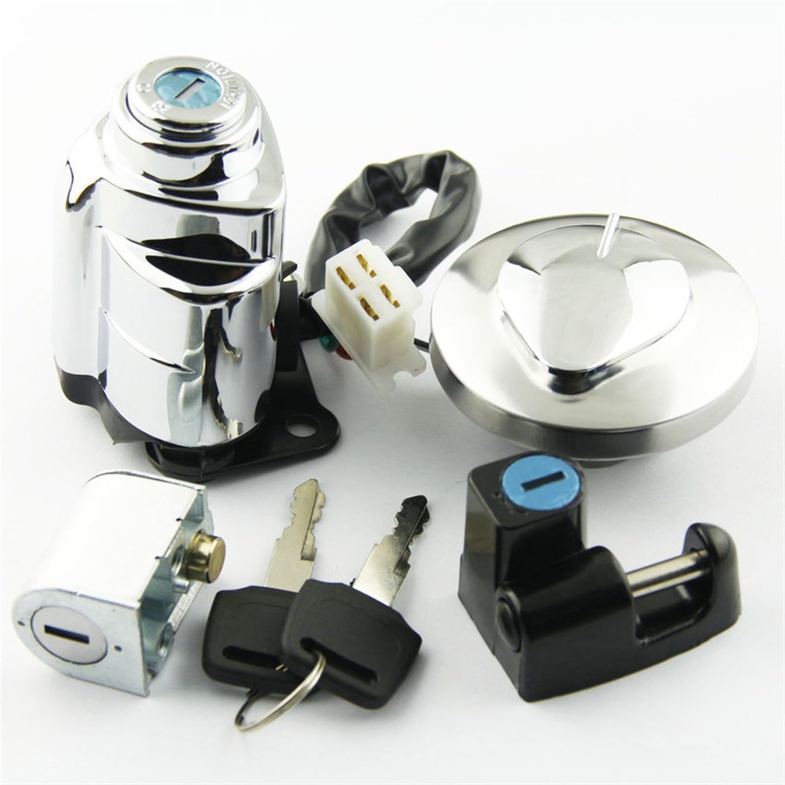 Amazon.co.jp: バイク用キーシリンダー Compatible With Steed For