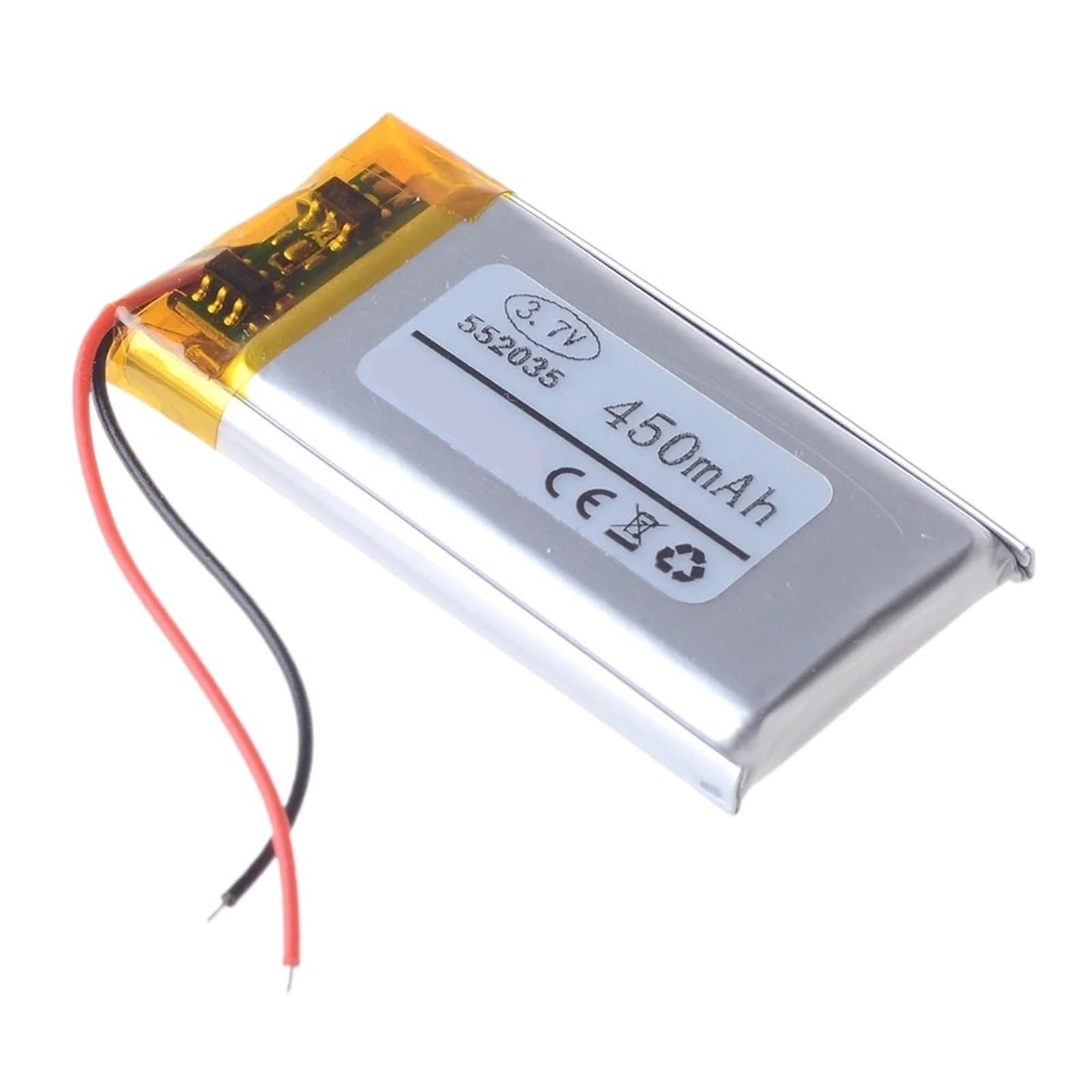 552035 3,7 V 450 mAh, 1 pièce(552035 2w)