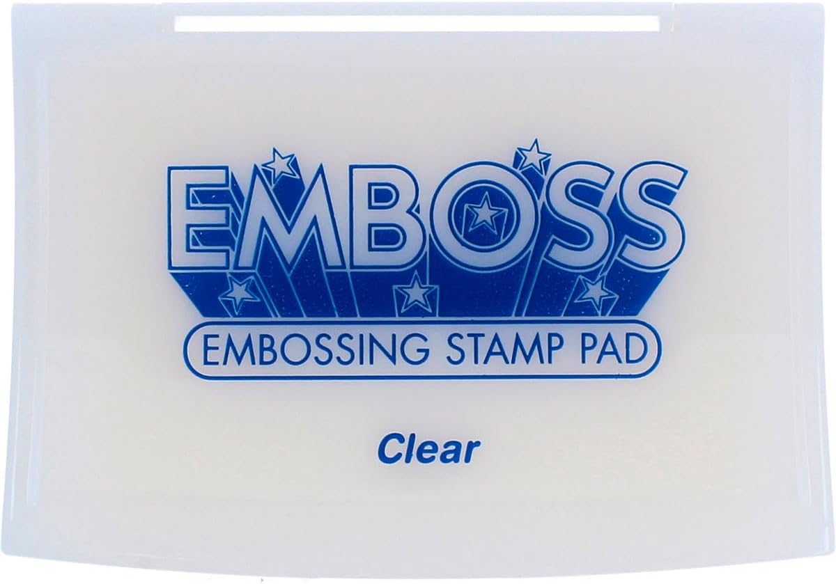 Emboss Embossing Ink Pad Clear, One Size