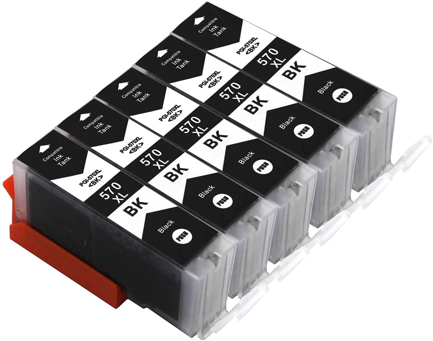 STAROVER 5 Cartouche D'encre Compatible Canon PGI570 CLI570XL 571 571XL Avec Canon Pixma TS5050