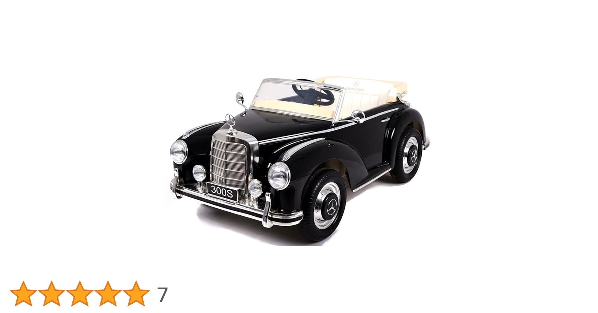 【本日０時終了】ベンツ 300S 電動カー 乗用玩具 電動乗用玩具 BENZ メルセデスベンツ クラシック