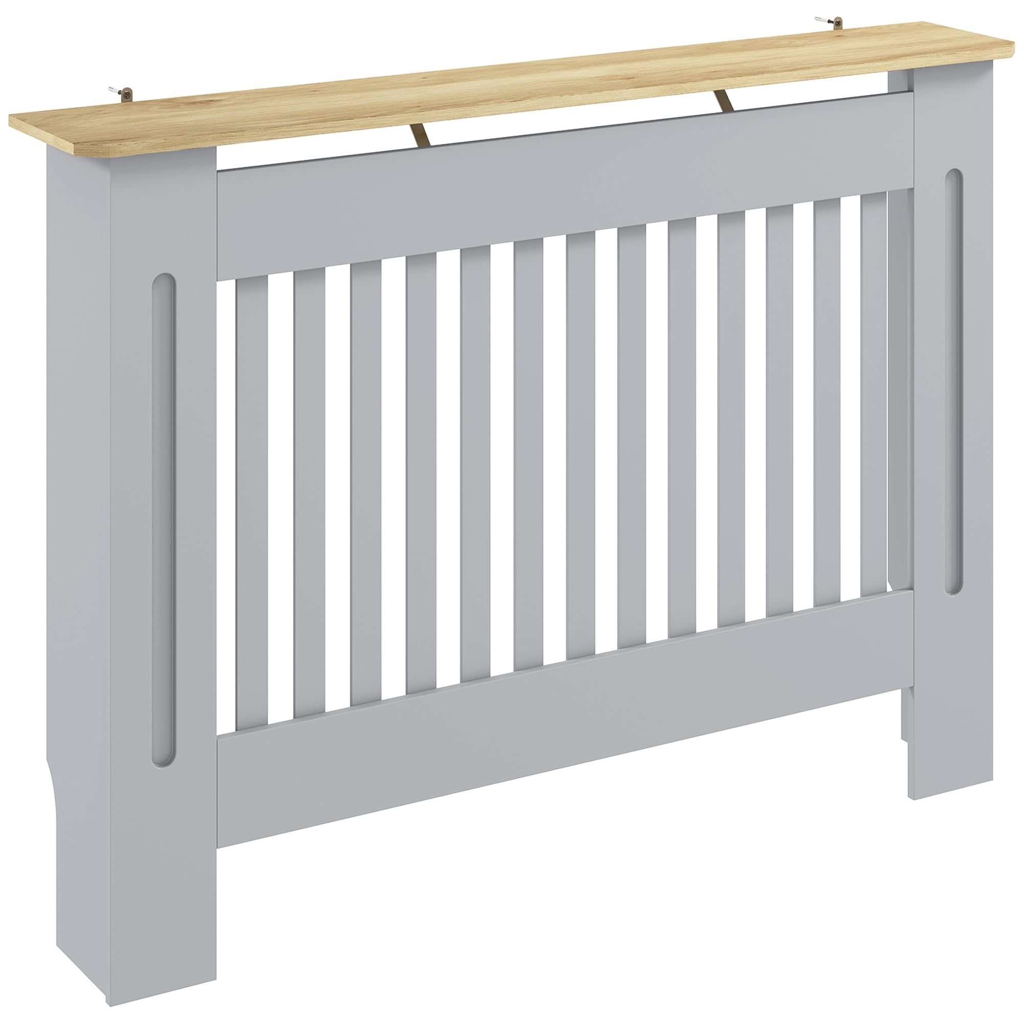 HexGuard Radiator Cover - Grey - MDF - 112cm