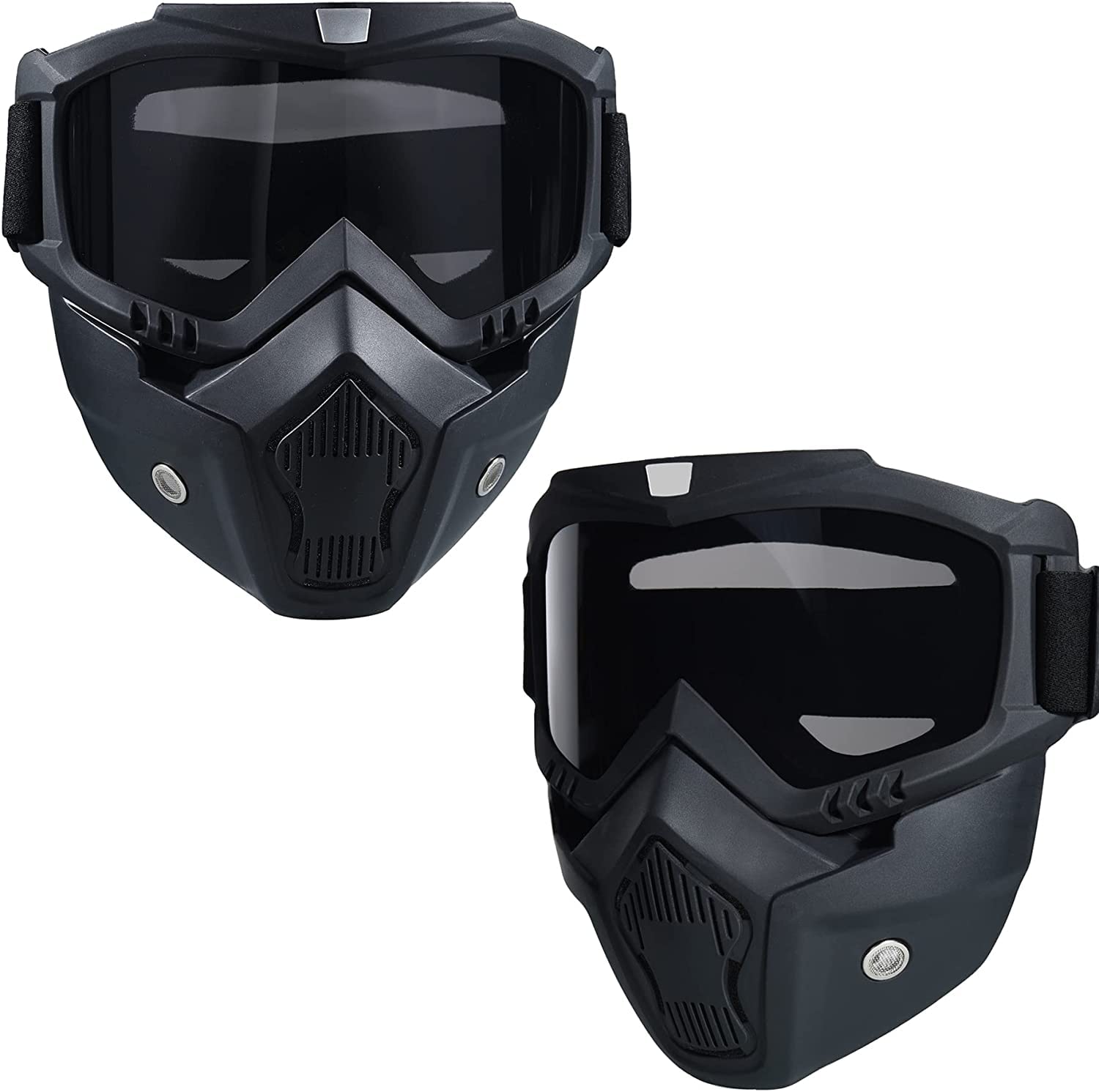 El casco de Airsoft puede ajustar el casco táctico ACH, y la máscara de Airsoft con gafas antivaho extraíbles se utiliza para deportes al aire libre de juegos de Airsoft Paintball CS
