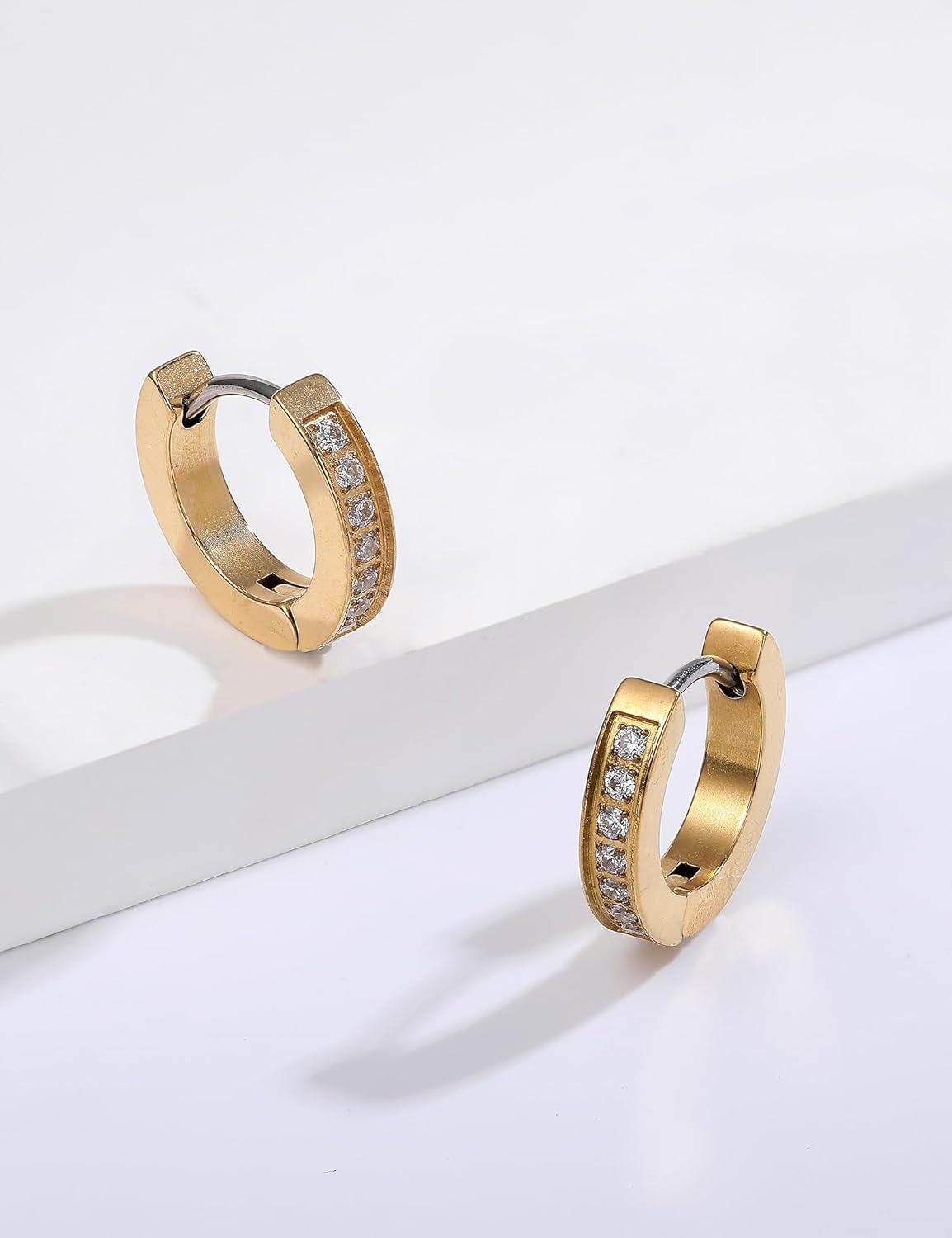 Limerencia G23 Pure Titanium Hypoallergenic Huggie Hoop Earrings for Sensitive Ears - Image 5