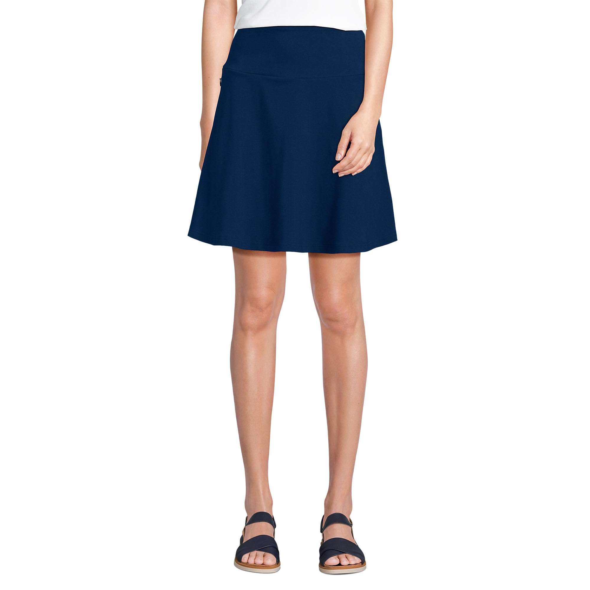 Lands End Womens Starfish Drop Waist Above The Knee Skirt